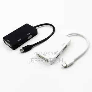 Mini Displayport Dp to Vga+Hdmi+Dvi 4K Dvi Vga Adapter Cable