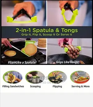 Clever Kitchen Spatula and Tongs
