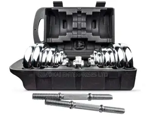 York Chrome Dumb Bell Set 20KG