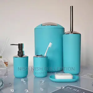 6 in 1 Bathroom Cleaning Set