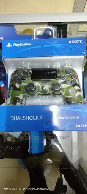 Green Camouflage Ps4 Controllers