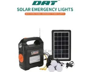 DAT AT-9026B Solar Lights With Radio, Solar Panel
