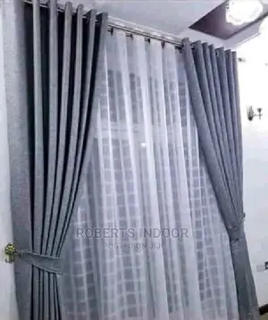 Grey Linen Curtains