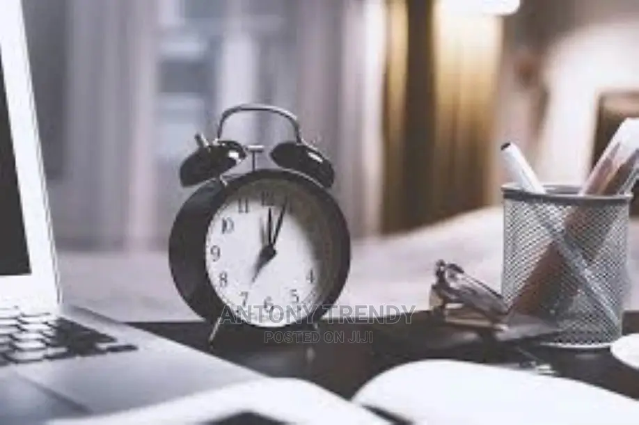Factory Numbers Alarm Clock -
