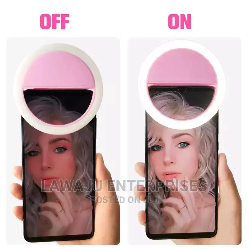 Selfie Ring Light- Pink