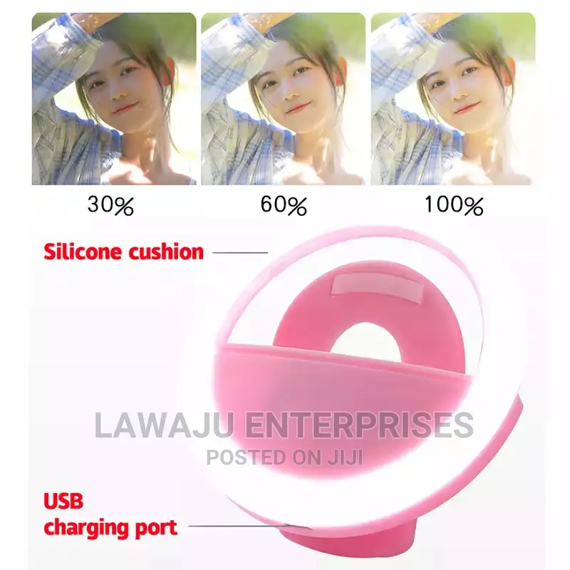 Selfie Ring Light- Pink