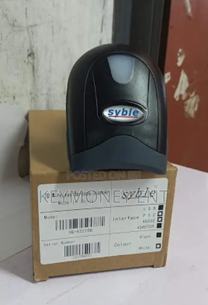 Wireless Handheld Syble XB-2055 2D Laser Bar-Code Scanner