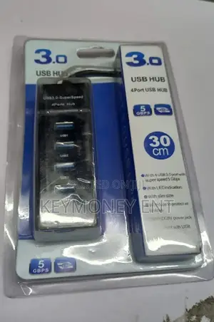 USB Hub 3.0 Super Speed 4 Ports Multi USB 3.0 Hub