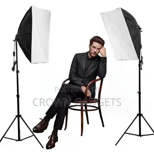 Soft Box Light With 8bulbs