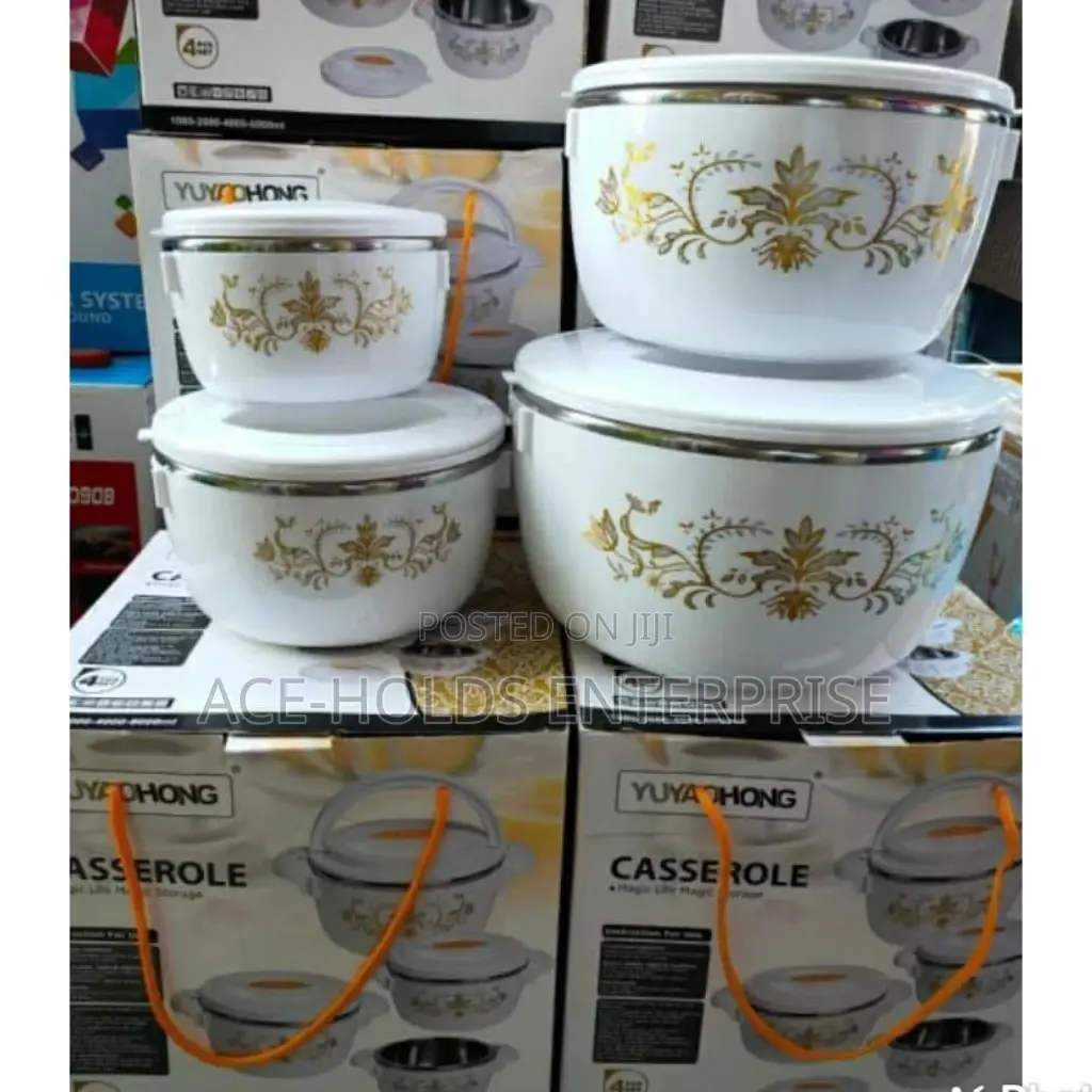4pcs Caccerole Set.