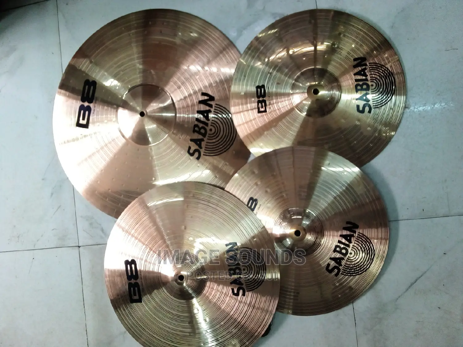 Cymbals- Sabian Set