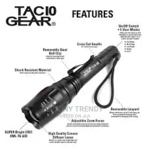 Military Grade Tactical LED CREE XML T6 3000 Lumens 5 Mode