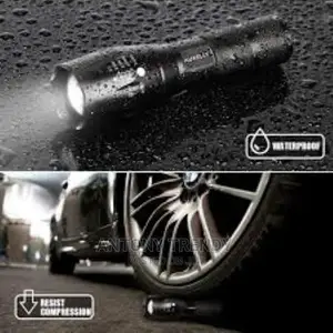 CREE T6 LED Flashlight Can Charge Mobile Phone, Usb Recharge