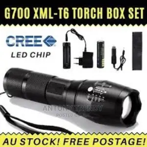 Led Flashlightcree XM-L T6 2000lumens Cr