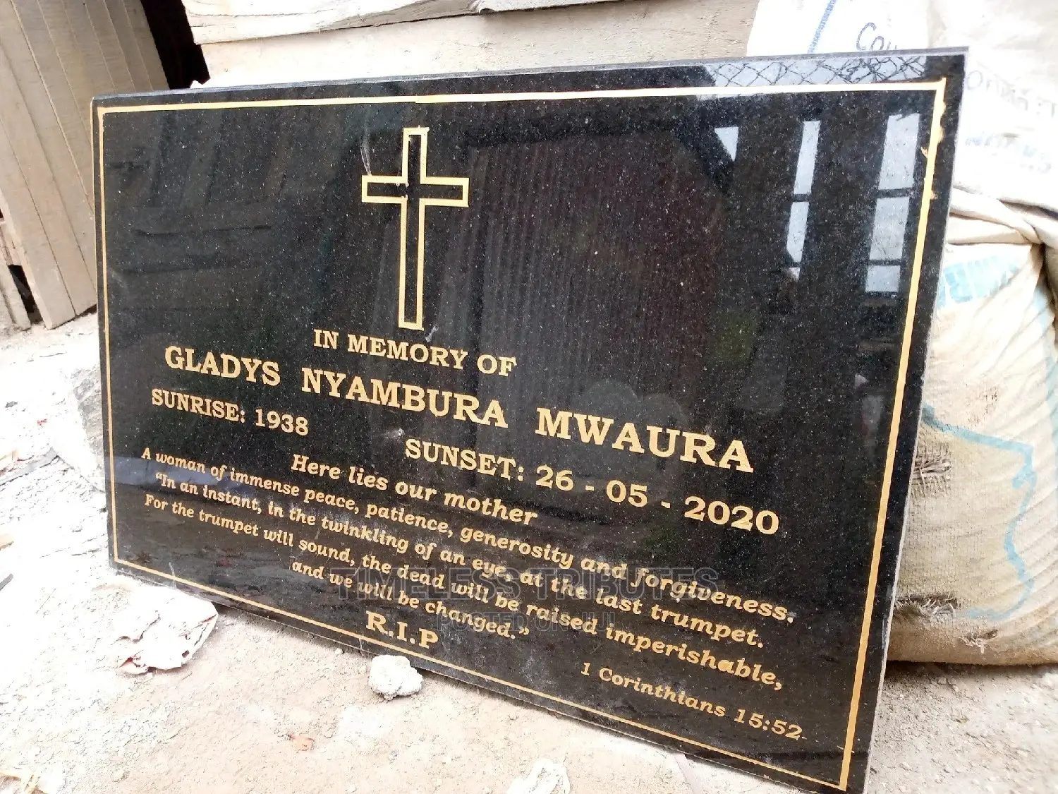 Memorial Construction Works