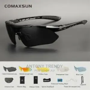 Polarized Sunglasses Cycling Sports Glasses Goggles 5 Lenses