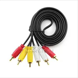 AV Cable Rca Cable 3RCA to 3RCA Cable 1.5M