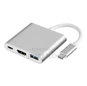 3 in 1 USB Type C Hub to 1080P 4K Hdmi+Usb 3 in 1 USB C Hub