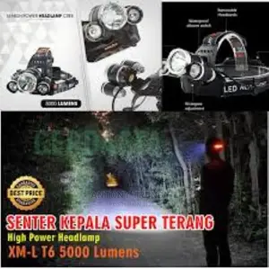 High Power Headlamp 3 CREE T6