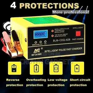 Generic Car Battery Charger - BLM FAST CHARGING