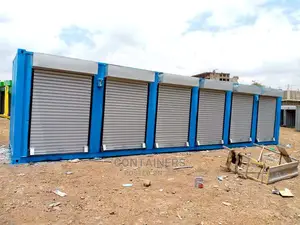 Complete Shipping Container Stalls