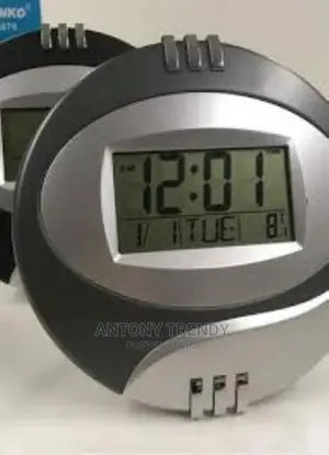 Kadio Plastic Digital Wall Clock, for Home,Office Etc