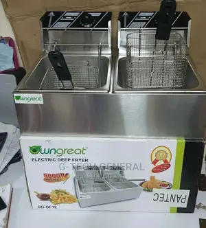 12 Ltr Deep Fryer Double