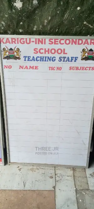 Teaching Staff Boards, Timetable Boards, Weekly Planers