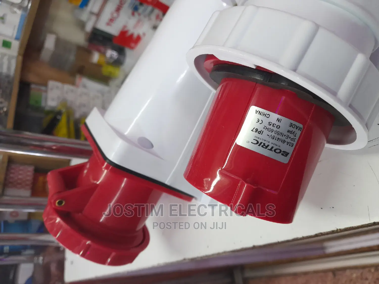 3 Phase Industrial Socket 63A