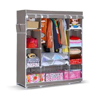 Generic Foldable 3 Column Wardrobe
