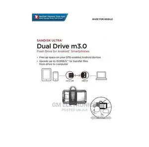 64GB Sandisk Dual Drive (USB 3.0-Micro USB)