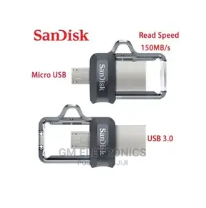 64GB Sandisk Dual Drive (USB 3.0-Micro USB)