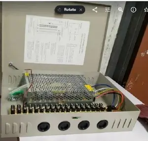 12v 20 Amperes Power Supply Closed With Fuse