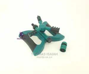 Home Lawn Garden Impact Sprinkler With Hose Pipe Connector
