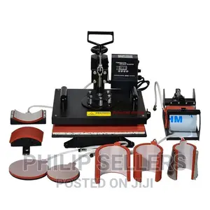 Function Combo Heat Press Machine 8 in 1