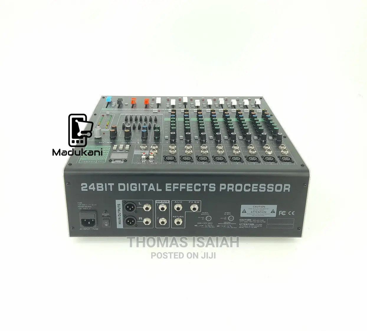 Professional 24 Bit Digital Effects Processor Unpowered 10 C