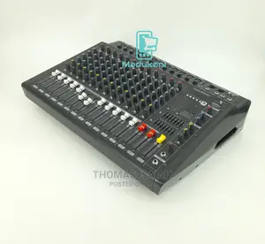 Max PMX1208DU 12 Channel Powered Mixer Mixing Console SD, MM