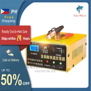 New Ready Stock Car Battery Charger 12v/24v 250W 10A Intelli