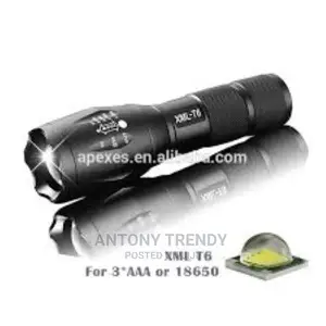 S Tactical Flashlight, YIFENG Ultra Bright XML-T6 Flashlight