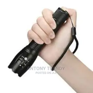 5W Rechargeable Led Flashlight USB Charge Torch Zoomable Led