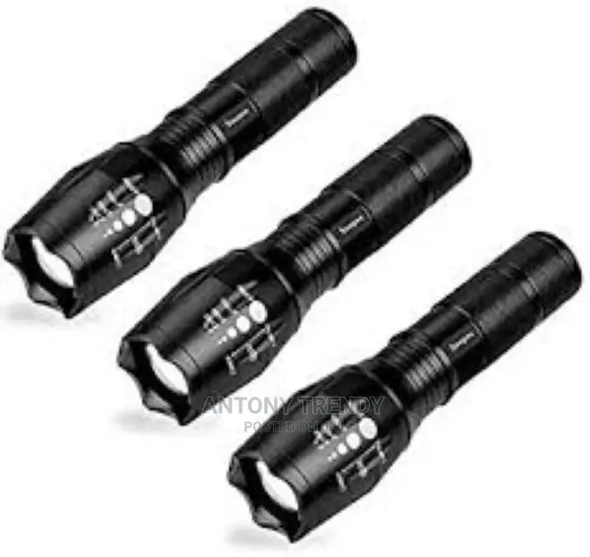 1 Pc XML-T6 800lm 5-Mode White Light Zooming Flashlight - Ho