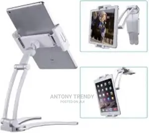 Moutik Phone Stand Tablet Holder: Adjustable Wall Phone Stan