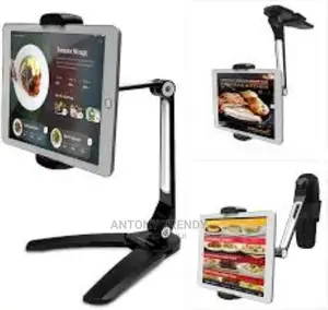 2-in-1 Office Kitchen Desktop Wall Mount,Tablet Stand,Hol