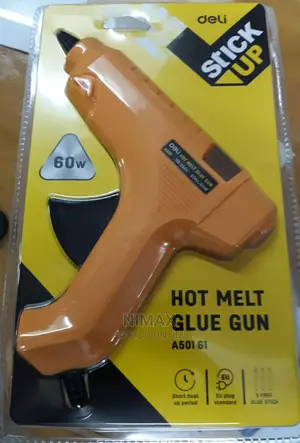 Hot Melt Glue Gun With 5 Wax Sticks 60W