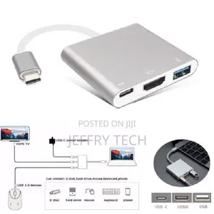 Usb Type C to Hdmi/Usb 3.0/Type C Adapter