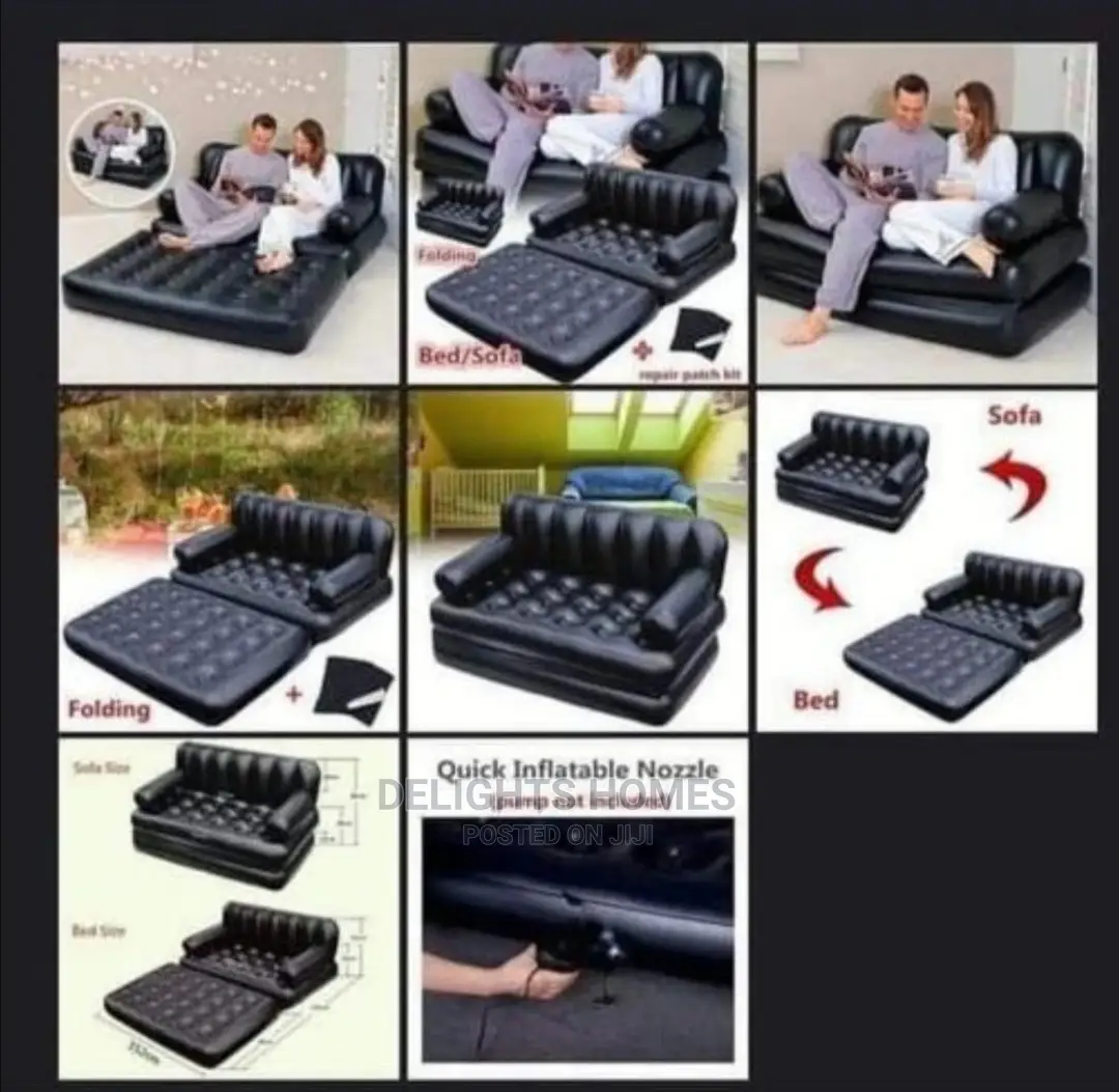 *5in1 Inflatable* Multifunction Sofa-Bed-Cv