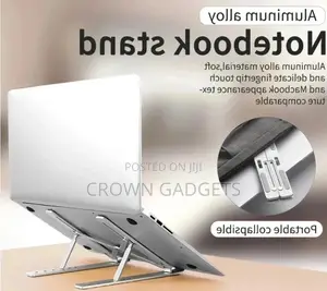6 Angles Adjustable Aluminum Foldable Laptop Holder
