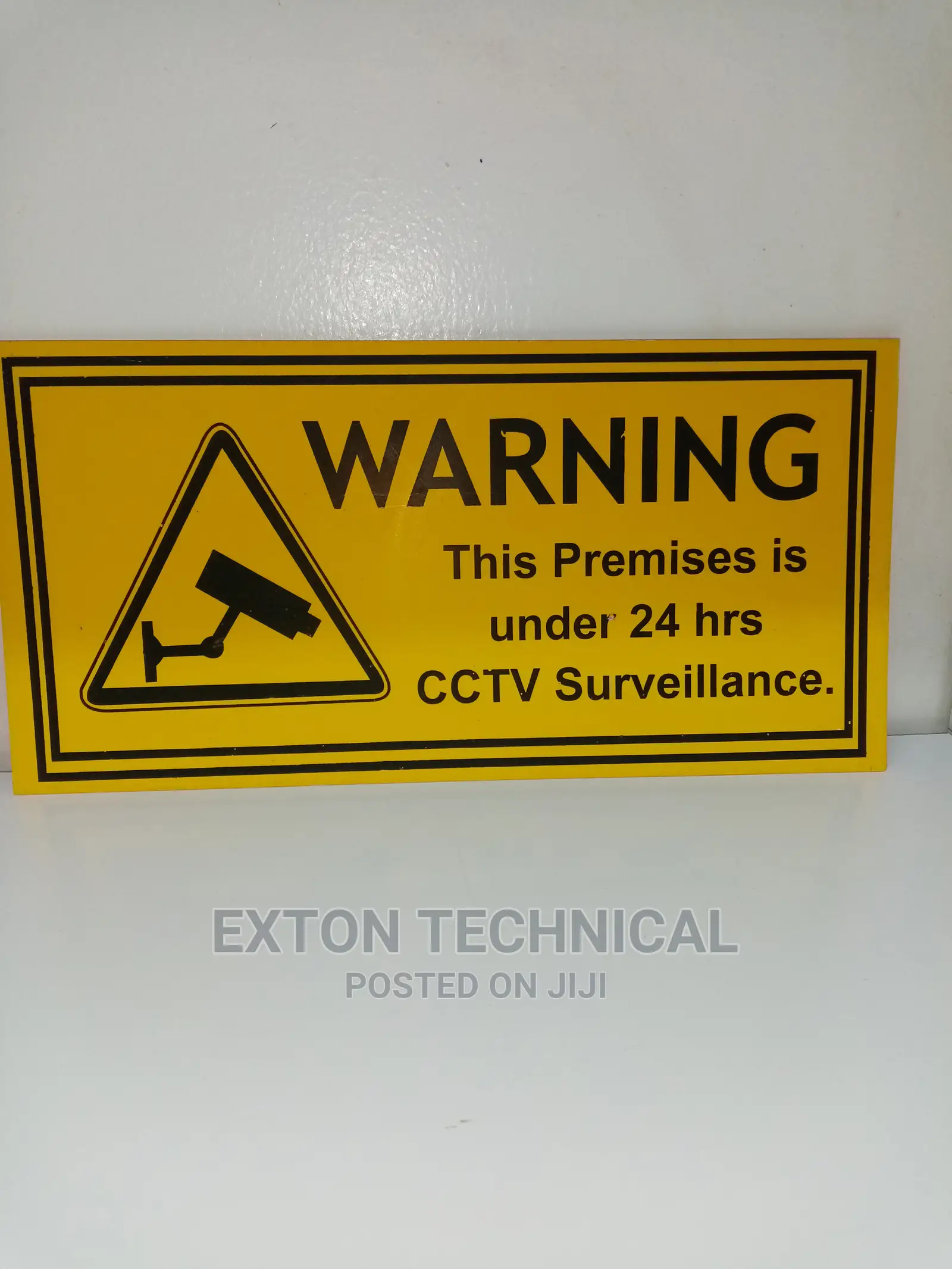 Cctv Surveillance Warning Sign
