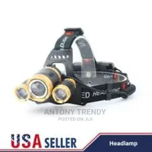 5000lumen LED Headlamp Siensync(Tm) 3X Cree Xm-L Xml T6 Supe