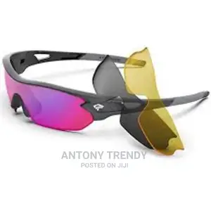 Shopystore Black E Other 5lens Cycling Sunglasses Men Women